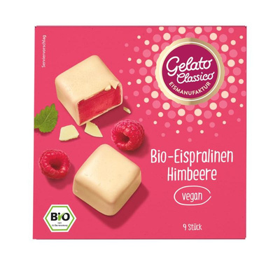 Produktfoto zu Eispralinen Himbeer