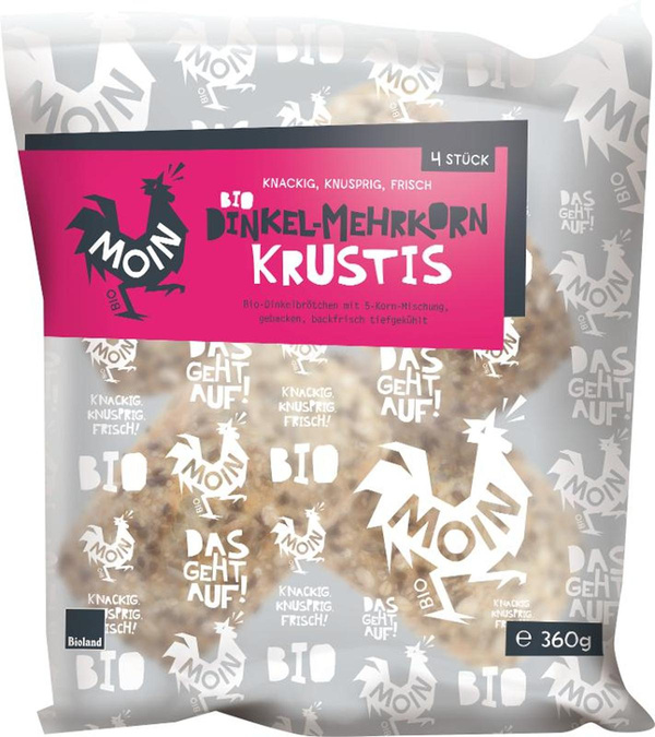 Produktfoto zu NEU: Dinkel Mehrkorn Krustis TK