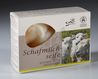 Produktfoto zu Schafmilchseife weiß