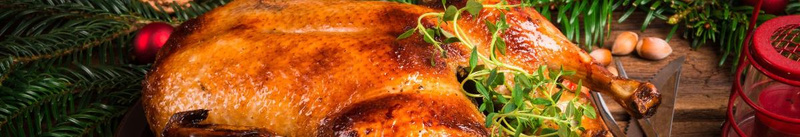 Weihnachten: Geflügel, Fleisch, Fisch