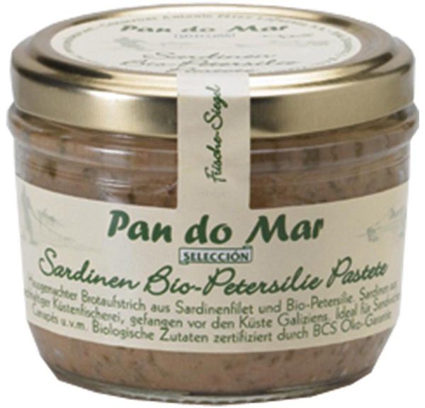 Produktfoto zu Sardinen Petersilie Pastete - wieder lieferbar!