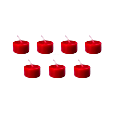 Produktfoto zu Teelichte (7 St.) rot