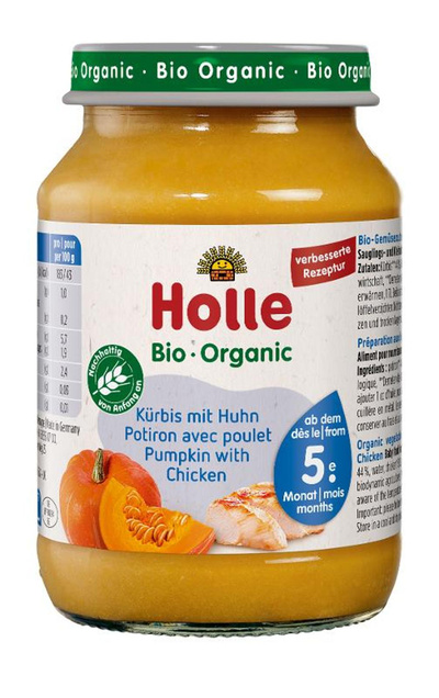 Produktfoto zu Kürbis mit Huhn (ganzer Karton)