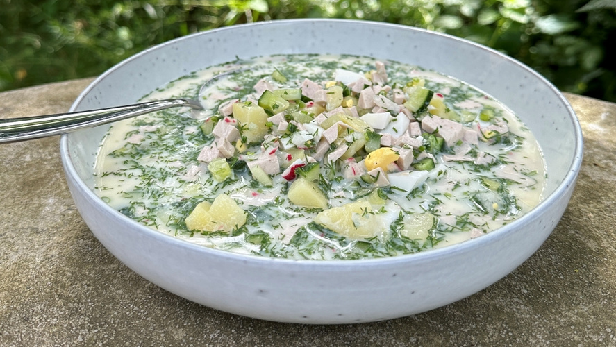 Rezeptbild für Gekühlte russische Sommersuppe