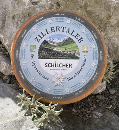 Produktfoto zu Alpenstürmer Heumilch Käse aus dem Zillertal
