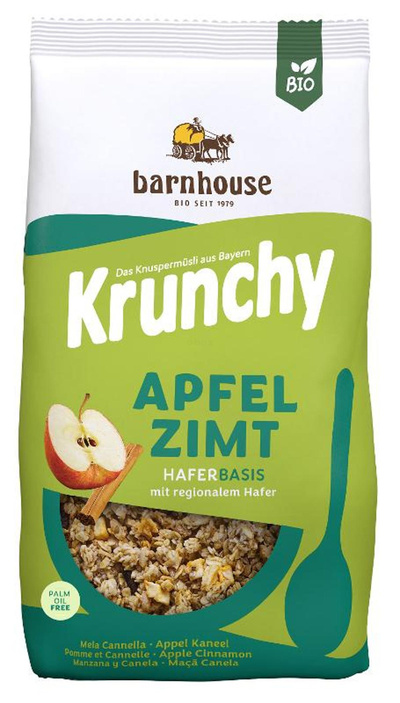 Produktfoto zu Müsli Krunchy Apfel Zimt Vorteilspackung!