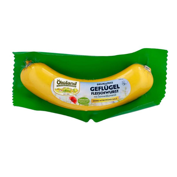 Produktfoto zu Delikatess Geflügel Fleischwurst