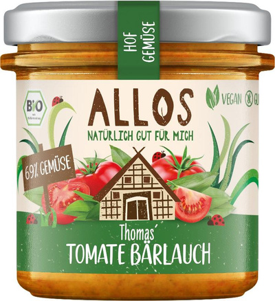 Produktfoto zu Hofgemüse Thomas' Tomate Bärlauch