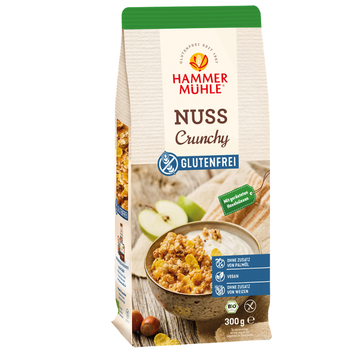 Müsli Nuss Crunchy  - glutenfrei!