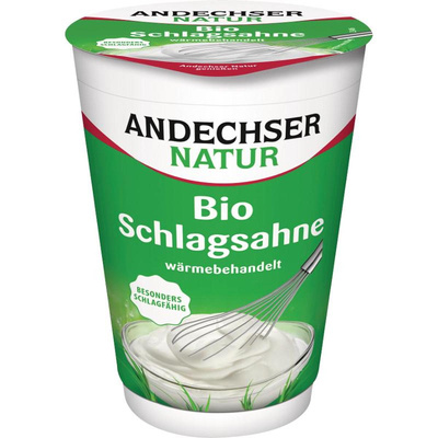Produktfoto zu Schlagsahne