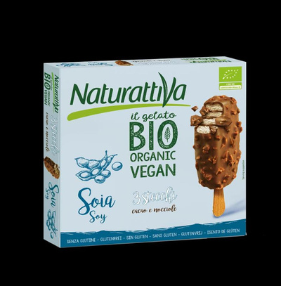 Produktfoto zu Soja Eis am Stiel Nuss