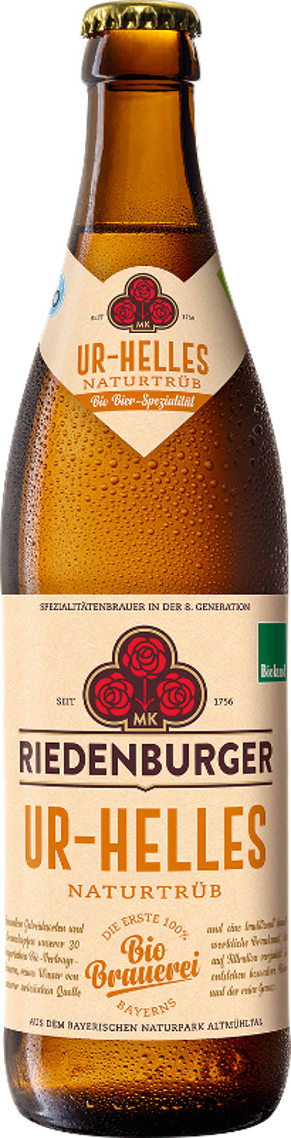 Produktfoto zu Riedenburger Ur Helles naturtrüb