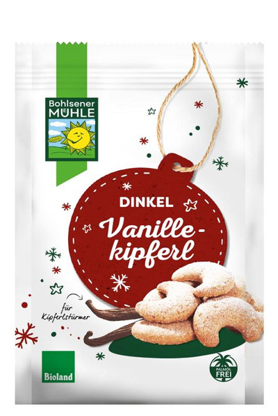 Produktfoto zu Dinkel Vanille Kipferl