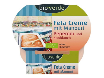 Produktfoto zu Feta Creme Knoblauch Peperoni