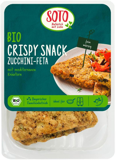 Produktfoto zu NEU: Crispy Snack Zucchini Feta - statt 3,95 €