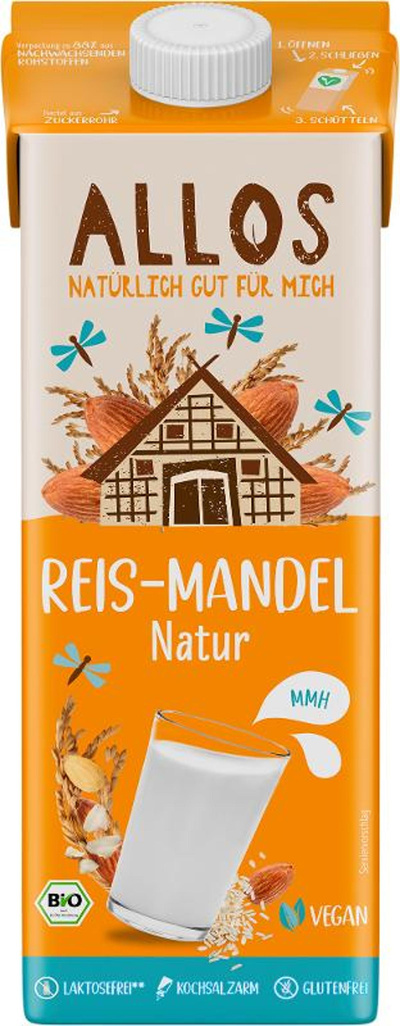 Produktfoto zu Reis Mandel Drink Naturell