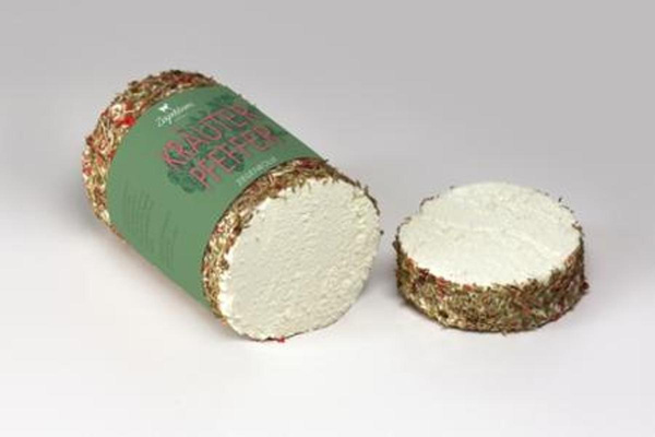 Produktfoto zu Ziegenrolle Kräuterpfeffer