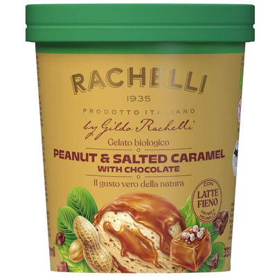 Produktfoto zu Peanut & Salted Caramel Eis mit Schokolade