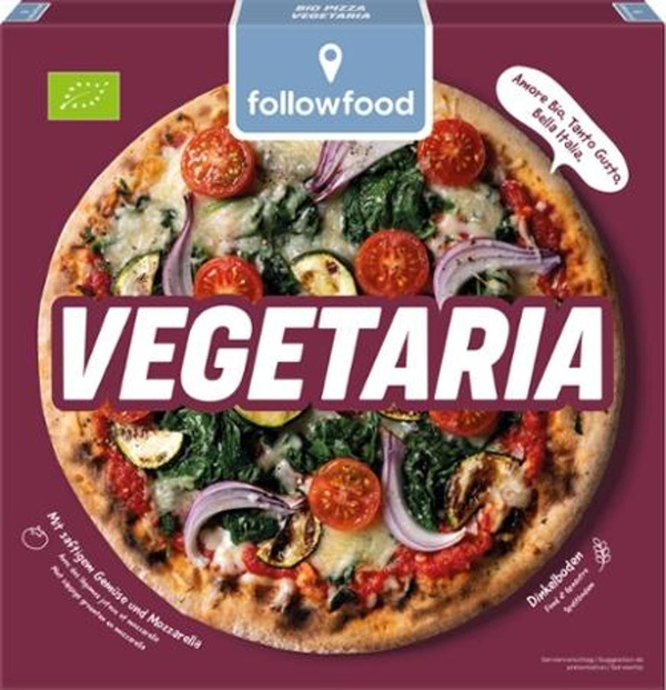 Produktfoto zu Dinkel Pizza Vegetariana