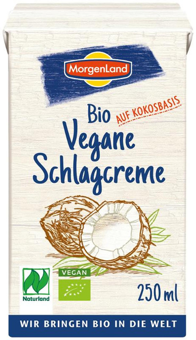 Produktfoto zu Vegane Kokosschlagcreme - vor.  lieferbar ab August!