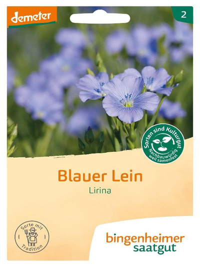 Produktfoto zu NEU: Samen: Blauer Lein (Öllein)