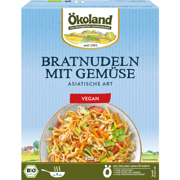 Produktfoto zu Bratnudeln mit Gemüse TK
