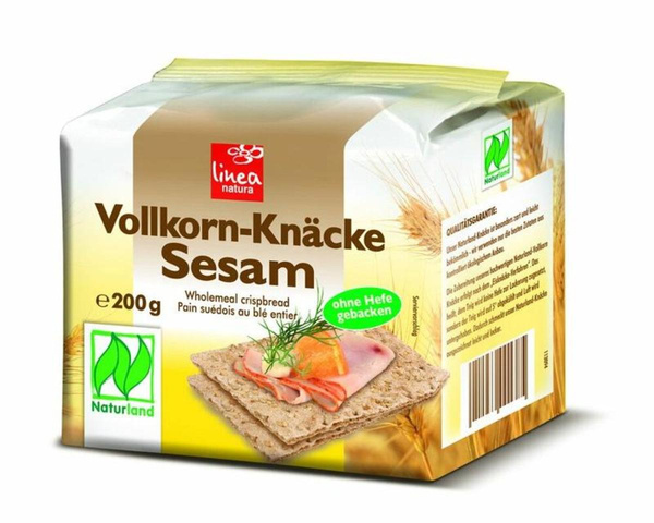 Produktfoto zu Vollkorn Knäckebrot Sesam