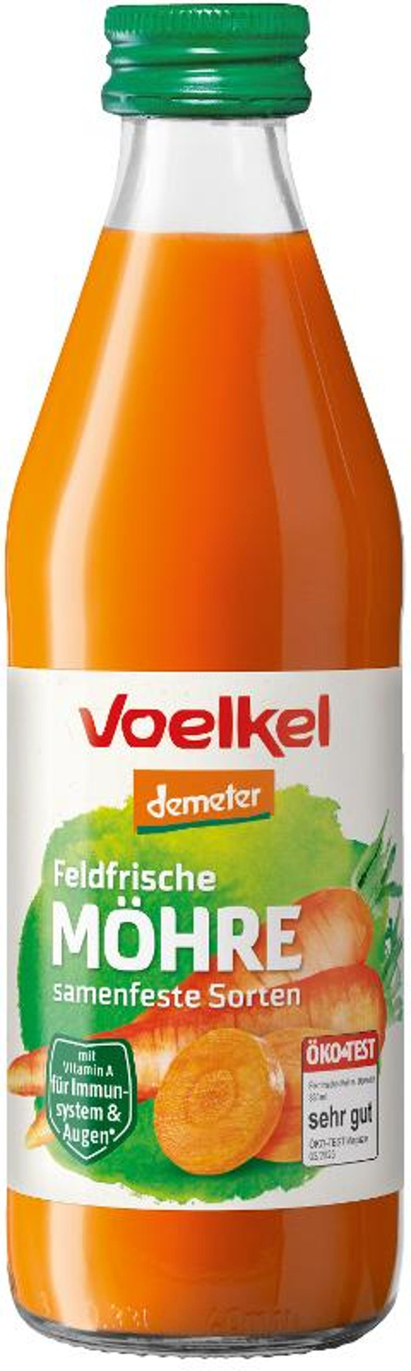 Produktfoto zu Möhrensaftfeldfrisch klein ganzer Kasten