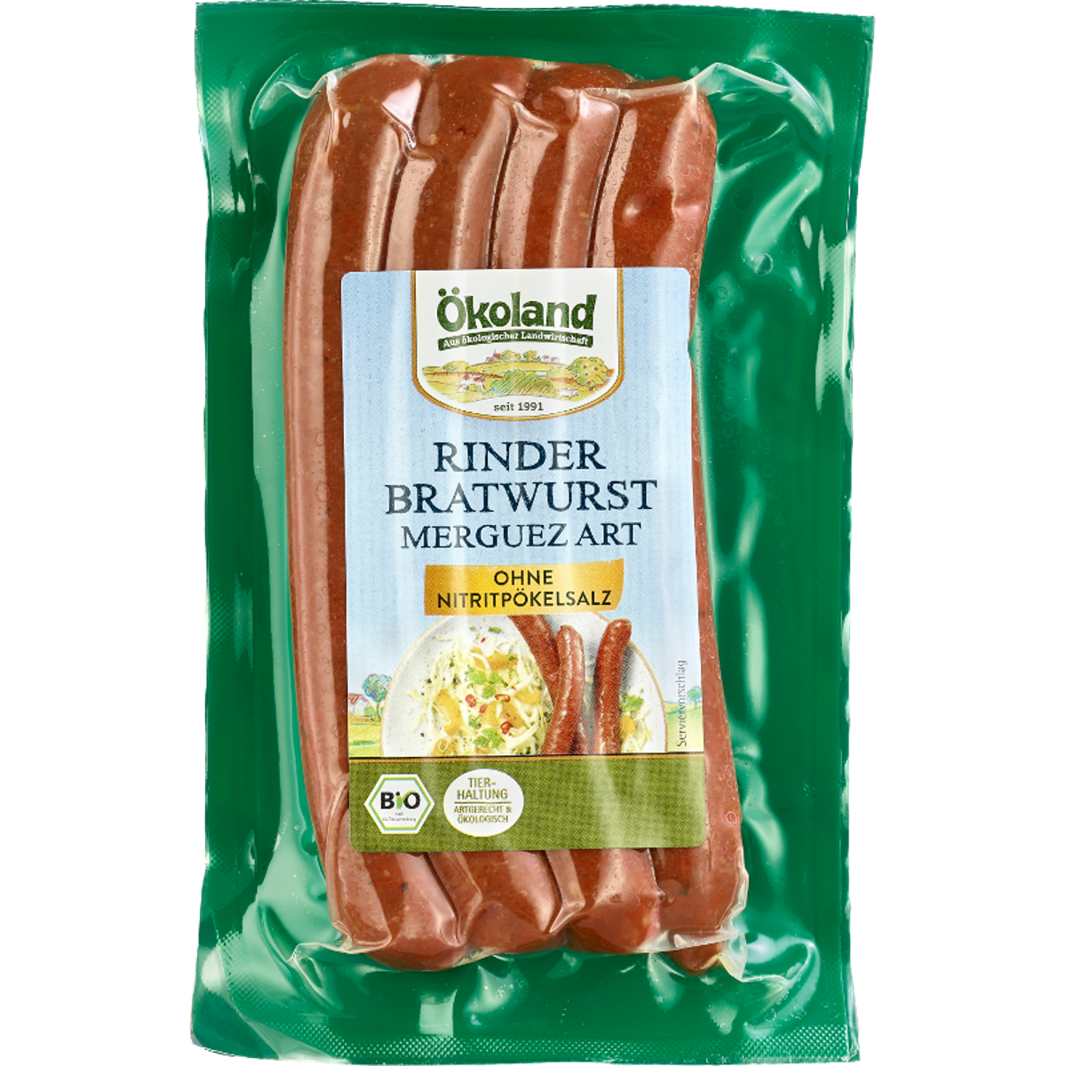 Rinderbratwurst Merguez Art
