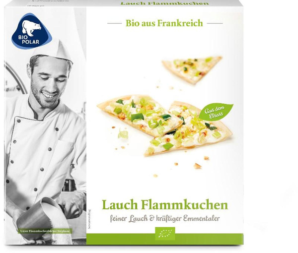 Produktfoto zu Lauch Flammkuchen