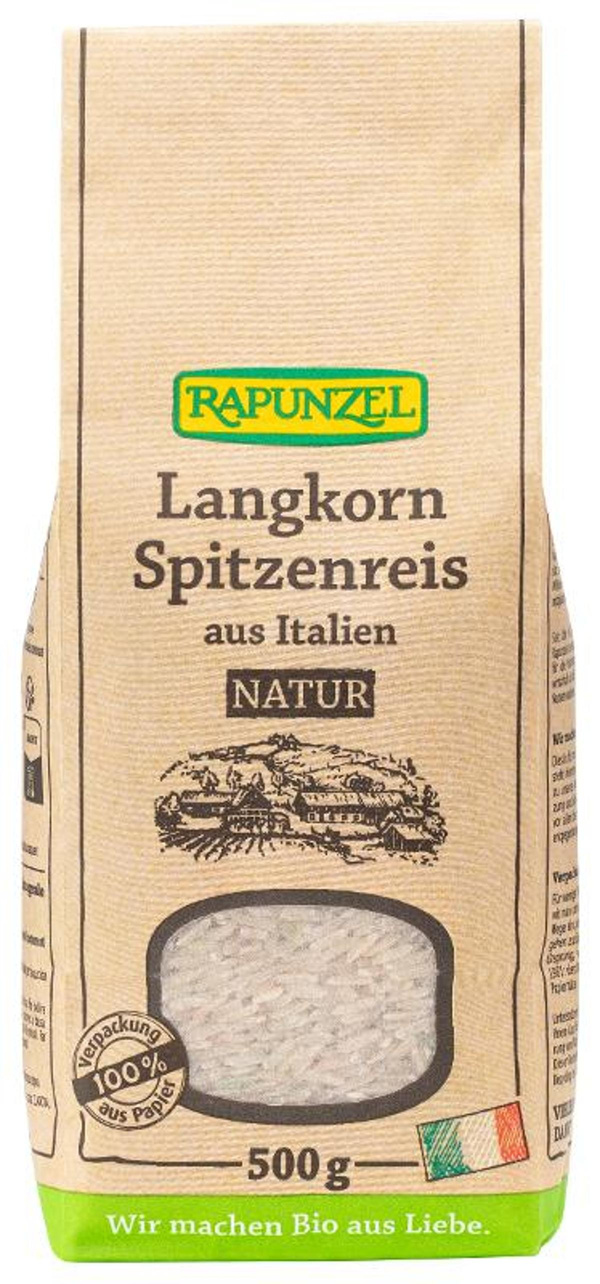 Produktfoto zu Langkorn Spitzenreis Natur (Vollkorn)