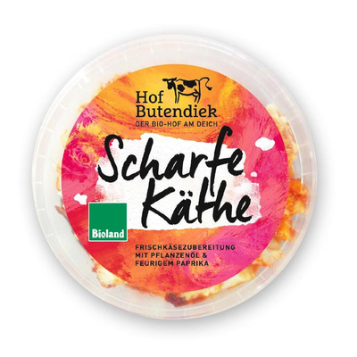 Produktfoto zu Frischkäse "Scharfe Käthe"