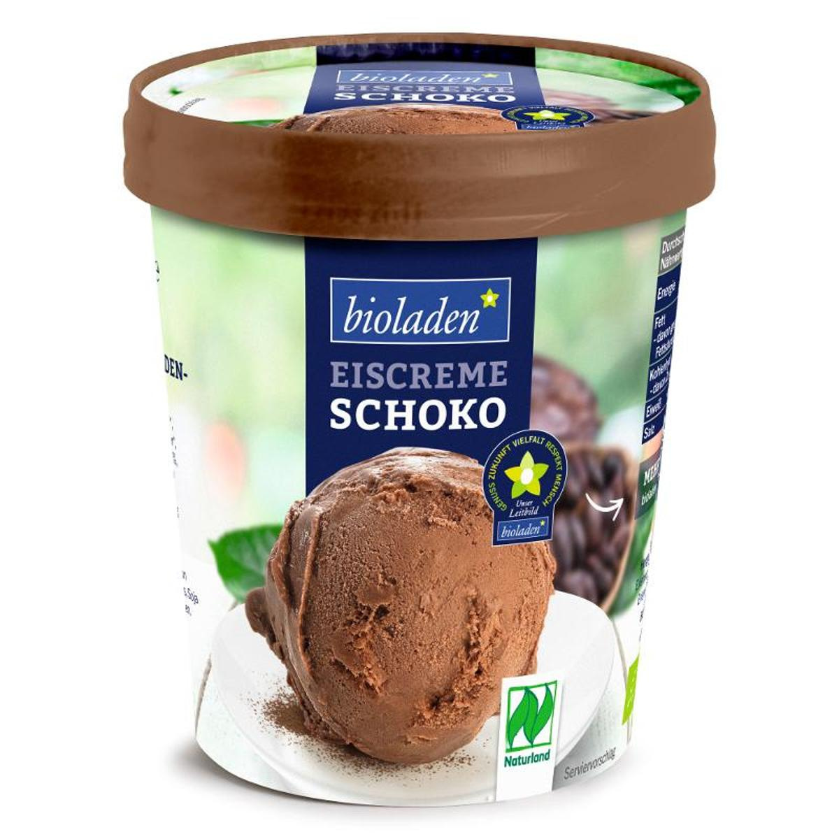 Eiscreme Schoko