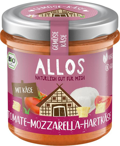 Produktfoto zu Aufstrich Tomate Mozzarella Hartkäse