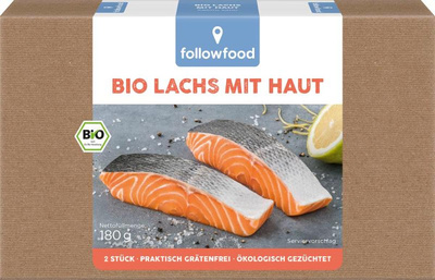 Produktfoto zu Lachsfilets mit Haut TK
