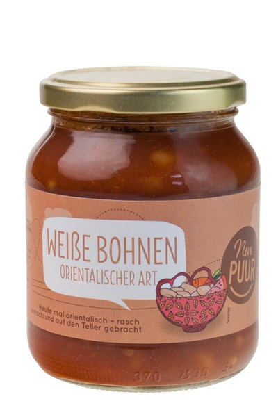 Produktfoto zu NEU: Weiße Bohnen Orientalischer Art - Einführungspreis! statt 3,69 €
