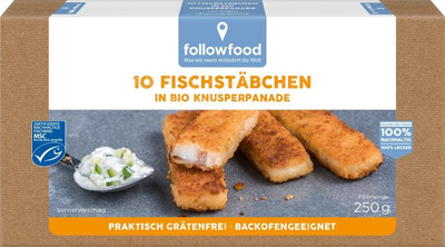 Produktfoto zu Fischstäbchen Seelachs in Knusperpanade TK