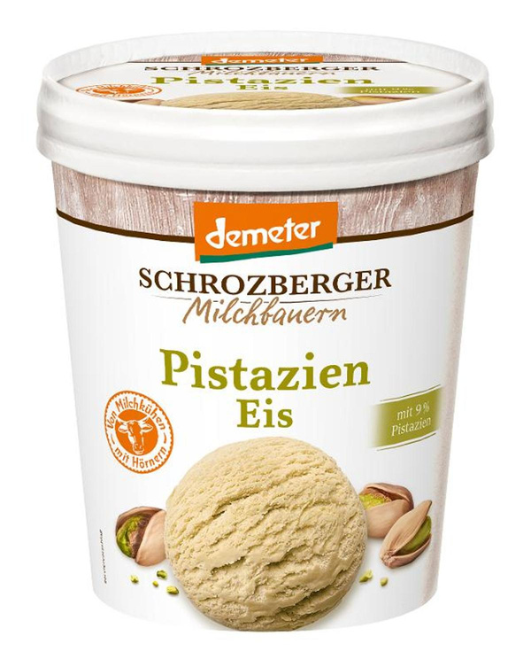 Produktfoto zu Pistazien Eis Schrozberger