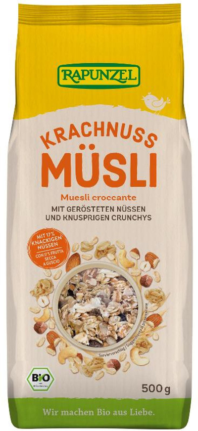 Produktfoto zu NEU: Krachnuss Müsli - Einführungspreis! statt 5,29 €